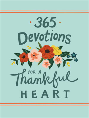 cover image of 365 Devotions for a Thankful Heart